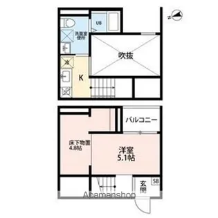 Beatus【2階】の間取り