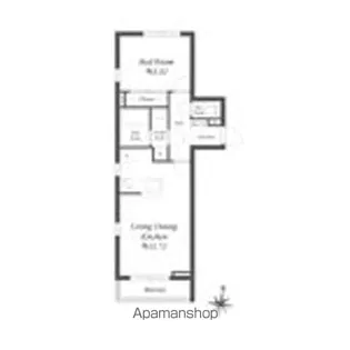LOTUS阿佐ヶ谷【2階】の間取り