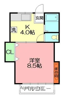 メイプルハイム【2階】の間取り