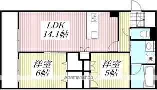キルシュ ブリューテ 2【301号室】の間取り
