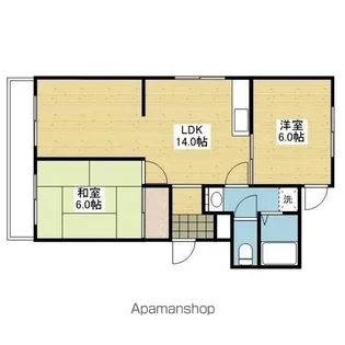 メゾン21【102号室】の間取り
