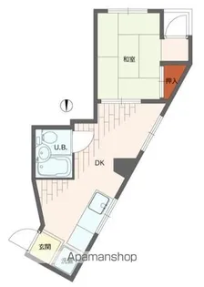 武井ビル【3F号室】の間取り
