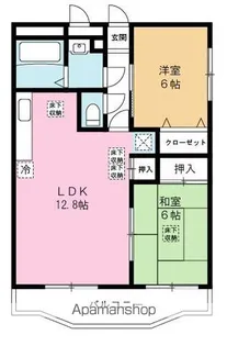 グレースマンション栄【5階】の間取り