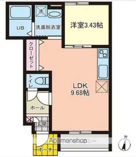 コンフィデンス白岡A【1階】の間取り
