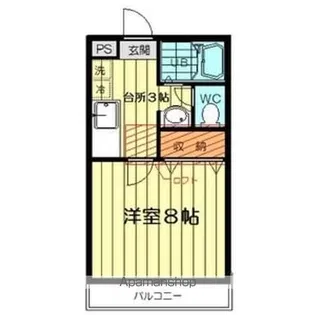 ルージュ1番館【2階】の間取り