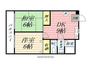 クレール鶴見【3階】の間取り
