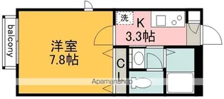 グラン・ジュテ調布【1階】の間取り