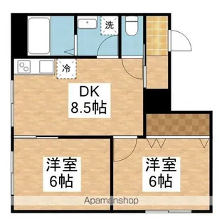 クラシック牡丹山【3階】の間取り