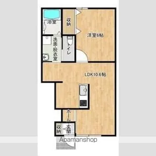 AFC RESIDENCE 上石田【1階】の間取り