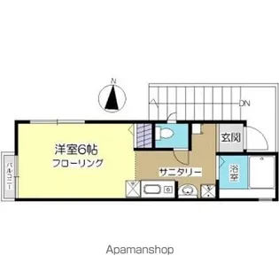 ミキハウス【2階】の間取り