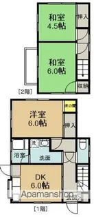 広島県広島市佐伯区五日市駅前2丁目【一戸建】の間取り