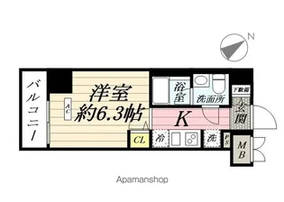 SHOKEN RESIDENCE横浜鶴見Ⅴ【10階】の間取り