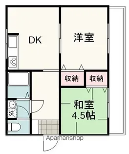 ESPLANADE中田本町【2階】の間取り