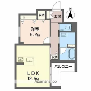 シャーメゾン蟻ケ崎【1階】の間取り
