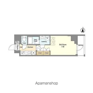ARKMARK高円寺【3階】の間取り