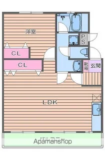 ハラッパ団地・草加1【1階】の間取り
