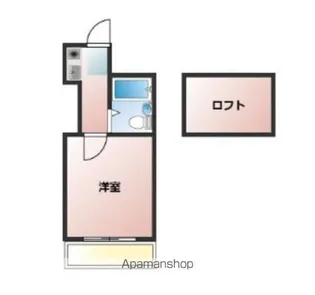 北小金第4レジデンス【1階】の間取り