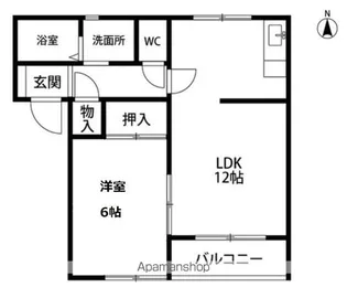 ステージ21 A・B棟【2階】の間取り