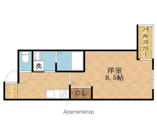 フジパレス今津中ウエスト【2階】の間取り