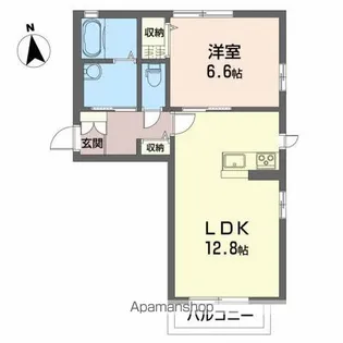 ヴェルデリオ【1階】の間取り