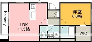 LA BELLEVIE【2階】の間取り