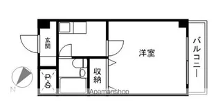 フィルド668【307号室】の間取り