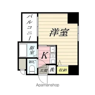プレジール西院【2階】の間取り