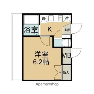 サンライズ柏木【402号室】の間取り