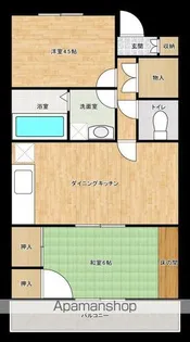 プラザ天王台【2階】の間取り