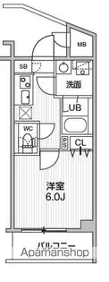 S−RESIDENCE横濱磯子ALIZE【105号室】の間取り