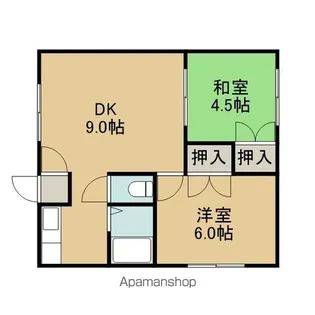 ジュエルⅣ【103号室】の間取り
