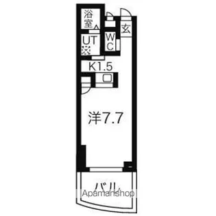 愛知県名古屋市千種区今池4丁目【マンション】の間取り