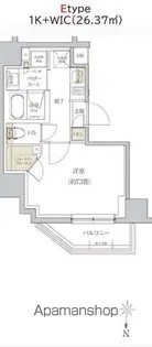 プレミアムフラット東京亀戸【7階】の間取り