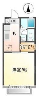 シャトレ【202号室】の間取り