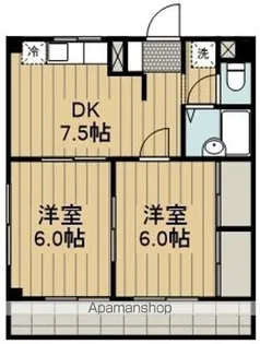 エトワール田村【2階】の間取り