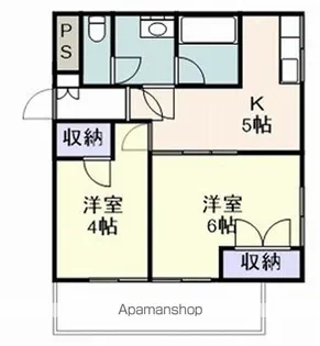 シンコウビル【401号室】の間取り