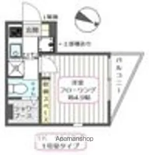 LE CIEL BLEU【1階】の間取り