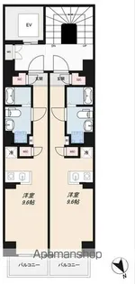 DASH LIVING KOMAGOME【8階】の間取り