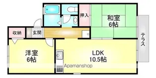 ジョイフルY【102号室】の間取り