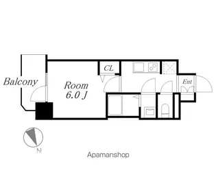 アドバンス名古屋シュテルン【10階】の間取り