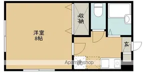セレック吉成【1階】の間取り