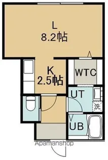 MIHARA FLATS(ミハラフラッツ)【1階】の間取り