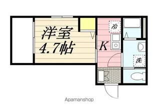 MELDIA京成稲毛【3階】の間取り
