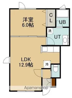 CS TOKURA(シ−エストクラ)【101号室】の間取り