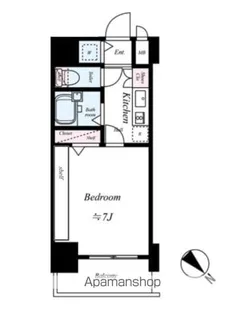 ステージファースト本駒込【11階】の間取り