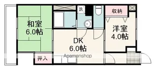 エスカイア南町【503号室】の間取り