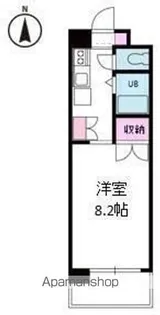 ジョイフル第2朝生田【1階】の間取り
