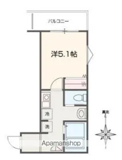 MELLAS北赤羽【2階】の間取り