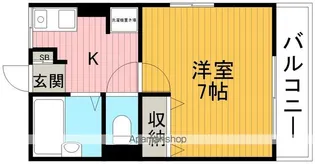 ラテール千里園【1階】の間取り