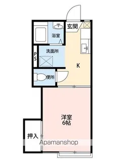 コーポ泉【2階】の間取り